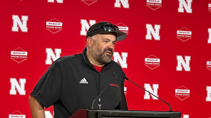 Rhule speaks to the media ahead of the Huskers away game at No. 16 Indiana.