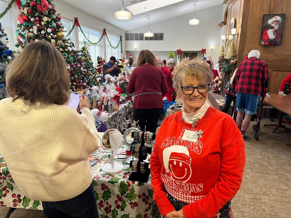 Sandie Yeaman, Founder of Gwen’s Gift, hosting one of ten free shopping events she'll put on...
