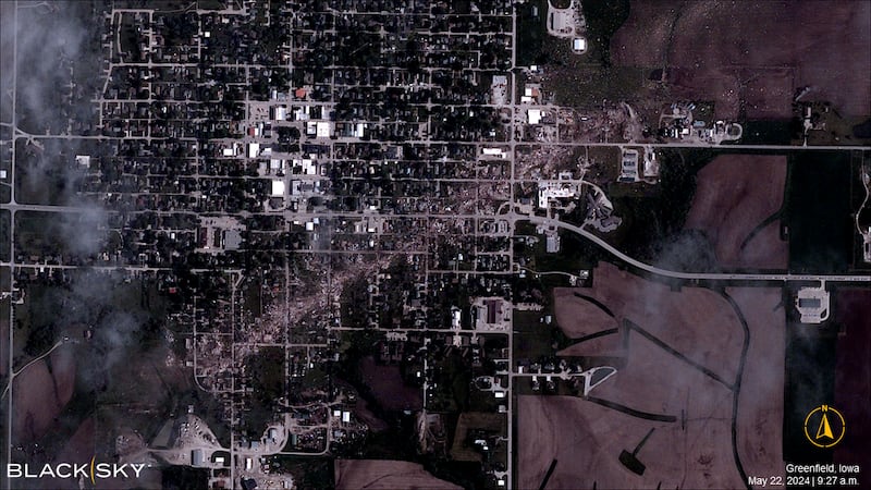 City of Greenfield (Photo courtesy of Black Sky Technology)