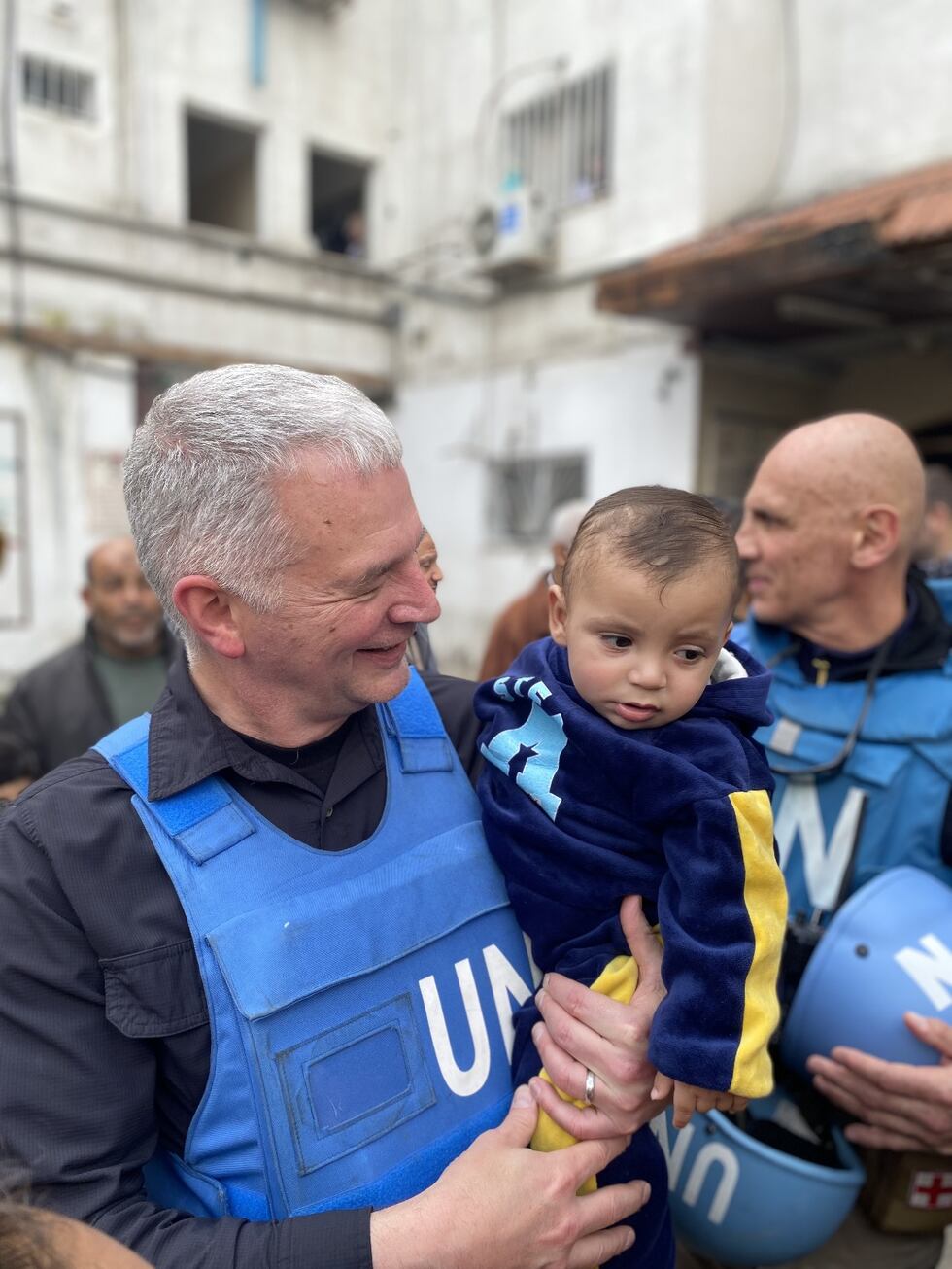 Scott Anderson, an Akron, Iowa native, has spent years as a humanitarian worker in Gaza with...