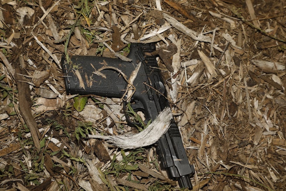 Omaha Police shared this photo of a gun they said was found at the scene of a fatal...